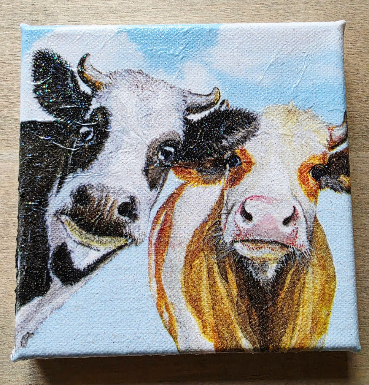 Decoupage Countryside Artwork