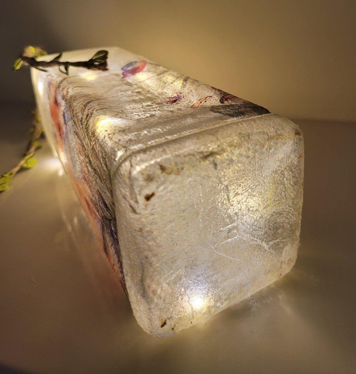 Decoupage Fox Bottle Lamp - Quantock Inspiration