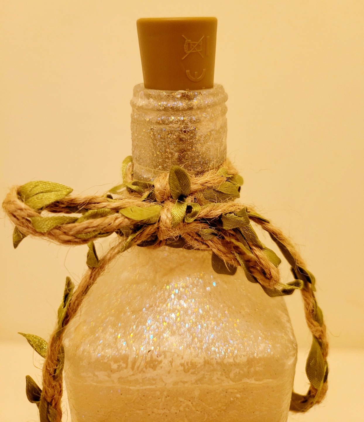 Decoupage Fox Bottle Lamp - Quantock Inspiration