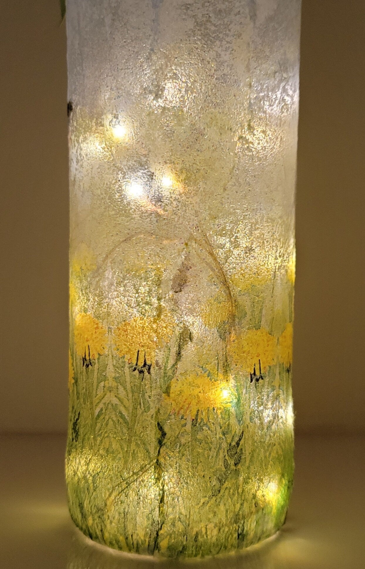 Decoupage Hare Bottle Lamp - Quantock Inspiration