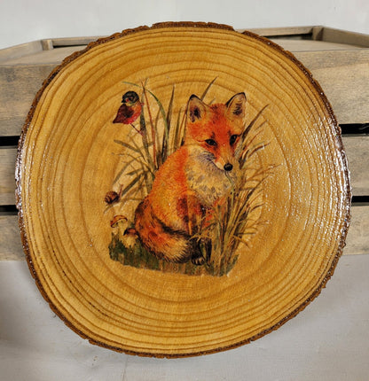 Set of six Decoupage Wildlife Table Mats - Quantock Inspiration