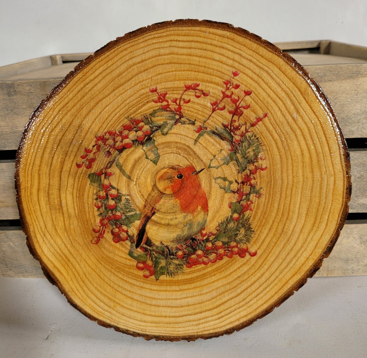 Set of six Decoupage Wildlife Table Mats - Quantock Inspiration