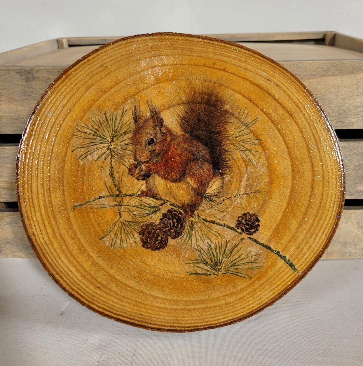 Set of six Decoupage Wildlife Table Mats - Quantock Inspiration