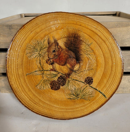 Set of six Decoupage Wildlife Table Mats - Quantock Inspiration